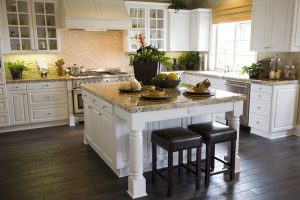 Gather Your Family Around a New Granite Island and Bar