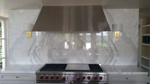 Install a Granite Bookmatched Wall and Remodel with Elegance